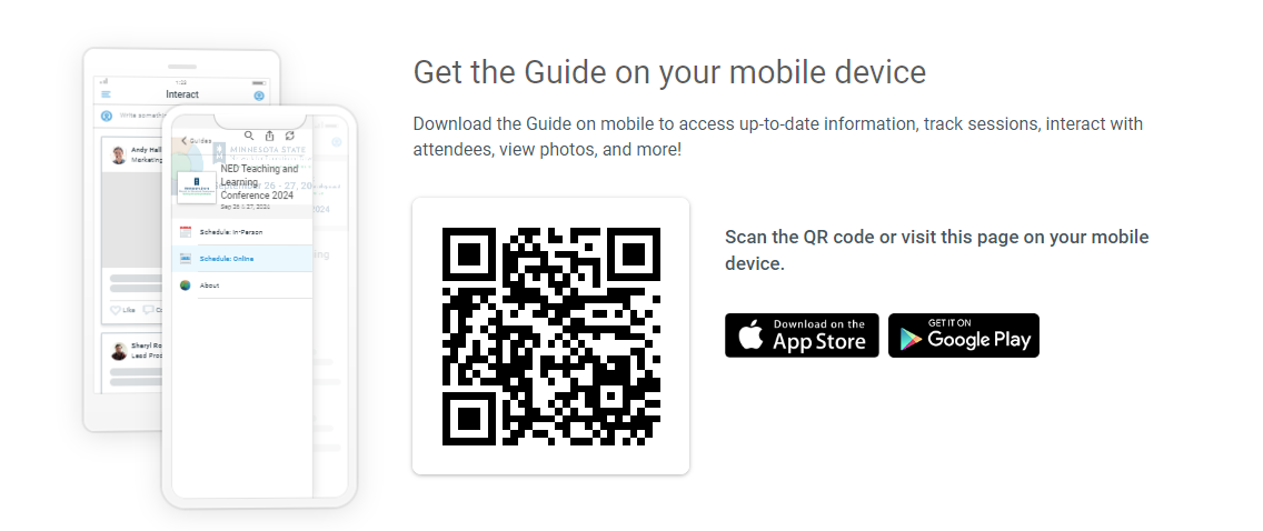 Use this QR code to get the Guide on your mobile device.